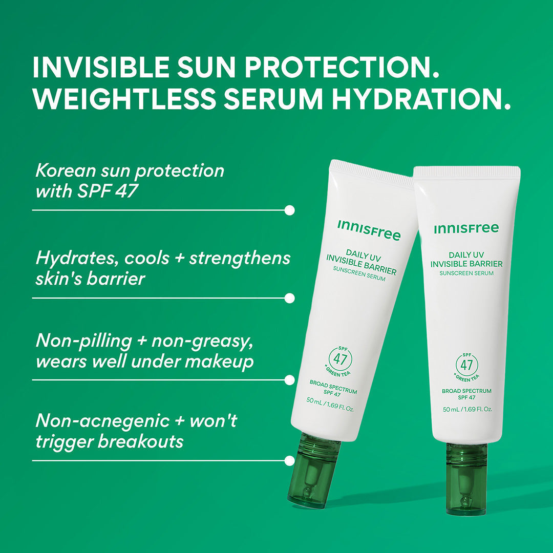Green Tea Sunscreen Serum Duo